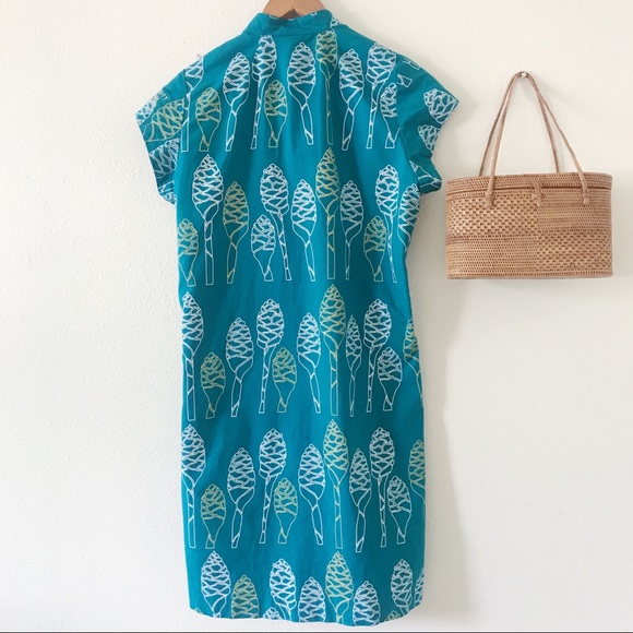 🌴SOLD🌴Sig Zane Hawaiian Print Dress - Picture 5 of 8